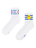 Chaussettes mi-mollet fonctionnelles rigolotes Canard cool