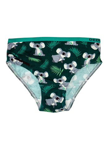 Culotte rigolote pour filles Koala et feuilles