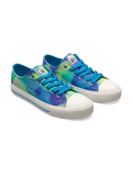 Chaussures en toile rigolotes Camouflage aqua
