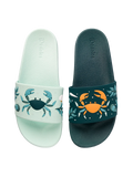 Sandales rigolotes Crabe de mer
