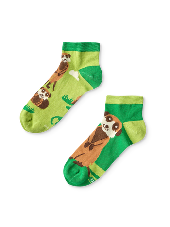 Socquettes rigolotes pour enfants Suricates