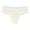 Culotte en dentelle hipster blanche véritable pour femmes
