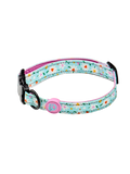 Collier pour chien Petits coeurs et marguerites