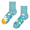 Chaussettes mi-mollet anti-stress Camomille turquoise