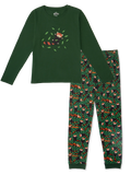 Pyjama rigolo pour femmes Panda roux