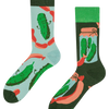 Chaussettes rigolotes Cornichons