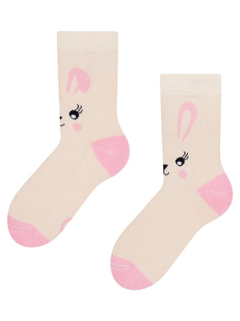 Chaussettes chaudes rigolotes pour enfants Lapin