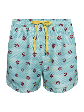 Short de bain rigolo pour hommes Loup de mer