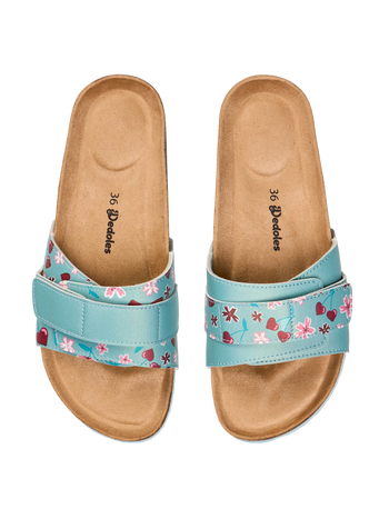 Sandales en liège pour femmes Amour des cerises