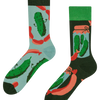Chaussettes rigolotes Cornichons