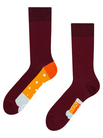 Chaussettes rigolotes Bière secrète