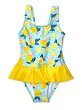 Maillot de bain rigolo pour filles Citrons d'été