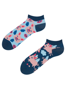 Socquettes rigolotes Cochons volants