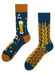Chaussettes rigolotes L'heure d'une bière