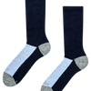 Chaussettes Alpaga bleu foncé et bleu clair