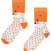 Chaussettes chaudes rigolotes pour enfants Renard pelucheux