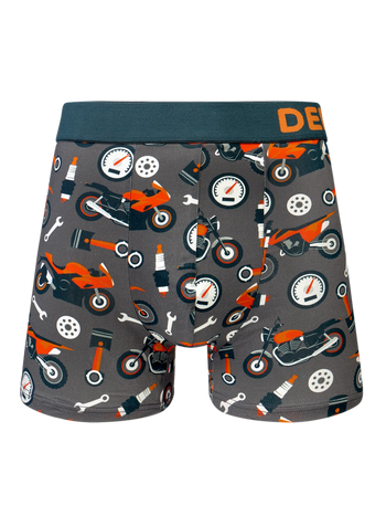 Boxer rigolo pour hommes Motocycliste