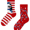 Chaussettes chaudes rigolotes pour enfants Panda ludique