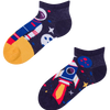 Socquettes rigolotes pour enfants Astronaute