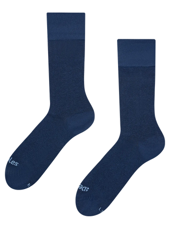Chaussettes bleu nuit