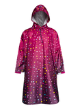 Manteau de pluie Points bordeaux