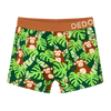 Boxer rigolo pour garçons Petit singe