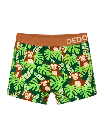 Boxer rigolo pour garçons Petit singe