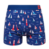 Boxer rigolo pour hommes Phare et bateaux à voile