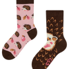 Chaussettes rigolotes pour enfants Hérisson