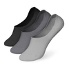 Paquet de 3 paires de chaussettes invisibles en coton Classique