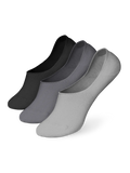 Paquet de 3 paires de chaussettes invisibles en coton Classique