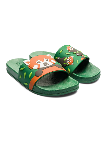 Sandales rigolotes Panda roux