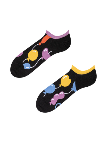 Socquettes rigolotes pour baskets Ballons
