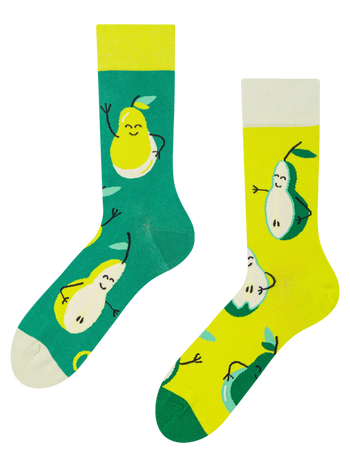 Chaussettes rigolotes Poires