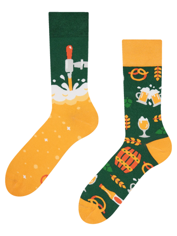 Chaussettes rigolotes Bistro de bière