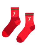Chaussettes mi-mollet côtelées Légende du football portugais