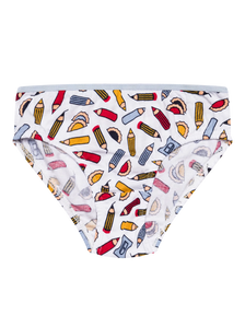 Culotte rigolote pour filles Crayon