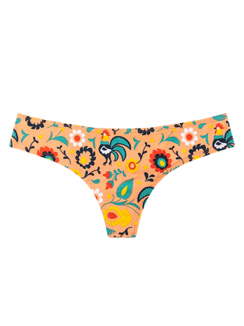 Culotte brésilienne rigolote pour femmes Coq folklorique