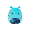 Peluche Squishmallows de 30 cm Garth l'extraterrestre bleu sarcelle au ventre galaxie