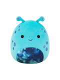 Peluche Squishmallows de 30 cm Garth l'extraterrestre bleu sarcelle au ventre galaxie