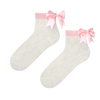 Chaussettes cutecore Nœud rose