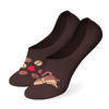 Chaussettes invisibles rigolotes Amour du café