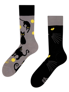 Chaussettes rigolotes Yeux de chat
