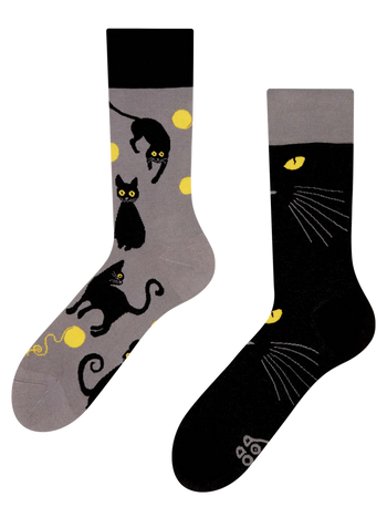 Chaussettes rigolotes Yeux de chat