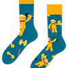 Chaussettes rigolotes Calories des fêtes