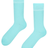 Chaussettes classiques bleue claire