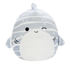 Peluche SQUISHMALLOWS de 30 cm Saschie le requin au ventre étincelant