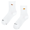 Chaussettes mi-mollet côtelées Same but Different