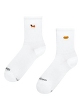 Chaussettes mi-mollet côtelées Same but Different