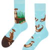 Chaussettes rigolotes Loutres
